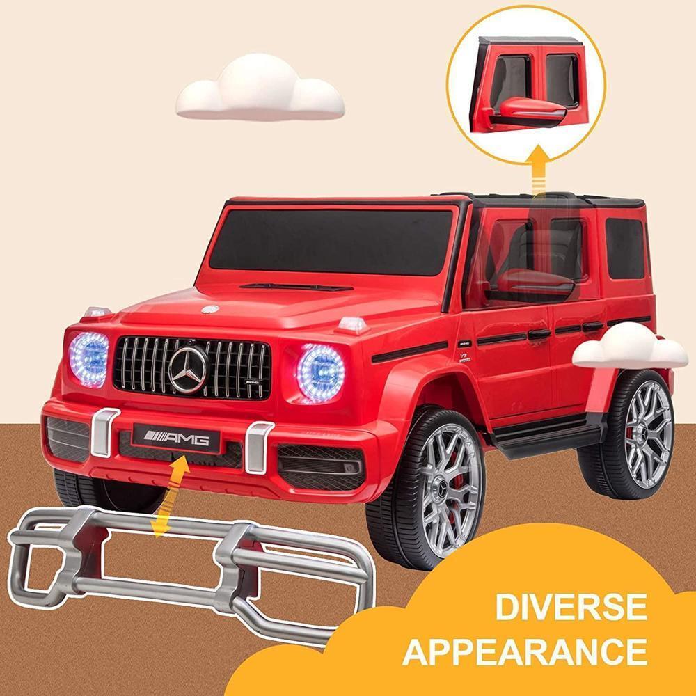 12V Electric SUV Style Ride On Car with Remote Control and Music for Off-Road Adventures