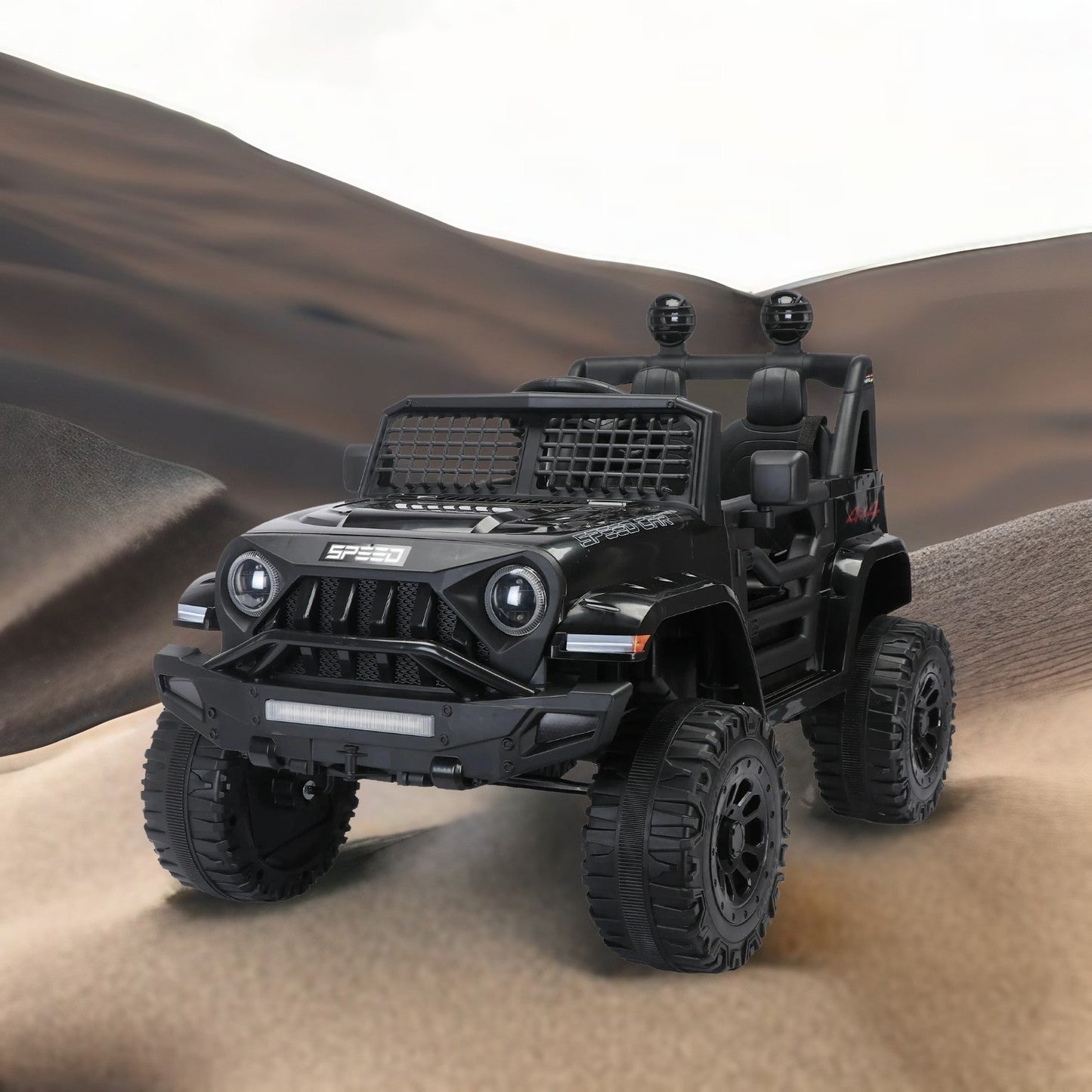 3-Speed Rechargeable Electric Car for Kids Ages 3-6