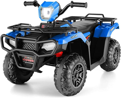 Electric 4-Wheeler ATV Quad for Kids with LED Lights, USB and MP3 Player - Suitable for Girls and Boys Aged 2-5 Years