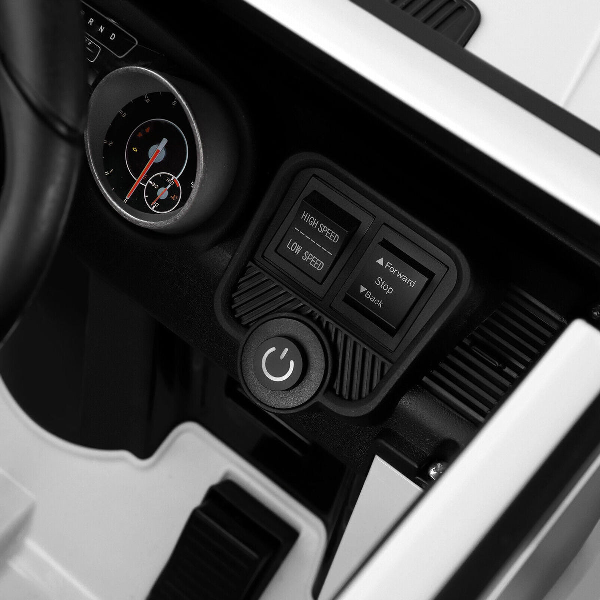 Mercedes-Benz 12V Kids Ride On Car with Music, LED Lights, Bluetooth, and Remote Control