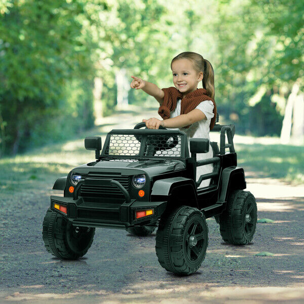12V Jeep Ride On Car for Kids with Remote Control - Perfect Gift!