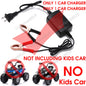12V Kids ATV Car Truck Toy with LED Lights and Manual Control