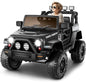 Electric Ride-On Car for Kids with LED Lights, Music, and Remote Control - 3 Speed Options