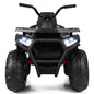 12V Kids Electric Ride On Car Toy with LED Lights in Black, Red, or White
