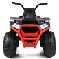 12V Kids Electric Ride On Car Toy with LED Lights in Black, Red, or White
