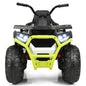 12V Kids Electric Ride On Car Toy with LED Lights in Black, Red, or White