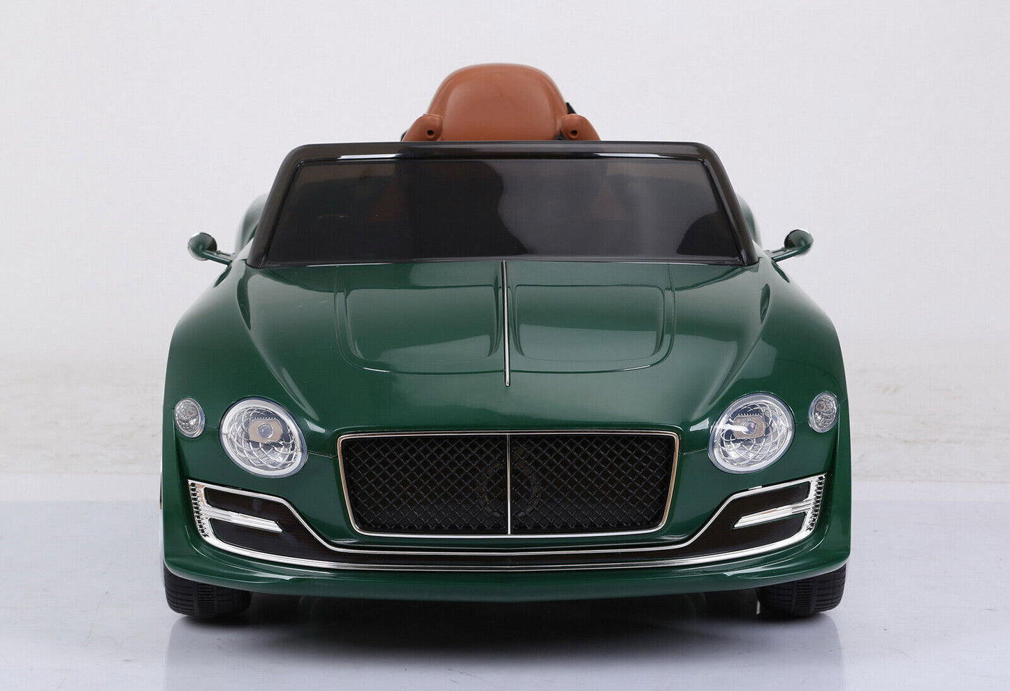 12V Kids Electric Ride on Car with Remote Control and LED Lights - Bentley Style Toy Gift