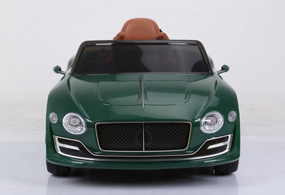 12V Kids Electric Ride on Car with Remote Control and LED Lights - Bentley Style Toy Gift