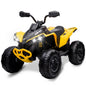 12V Kids Electric Ride On Car with Remote Control, LED Lights, and Bluetooth Music