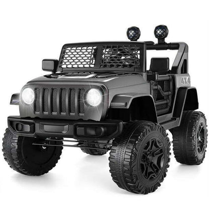 12V Kids Electric Ride On Jeep with Remote Control and 3 Speeds