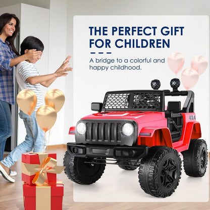 12V Kids Ride-On Car Truck with MP3, Bluetooth, and Parental Remote Control