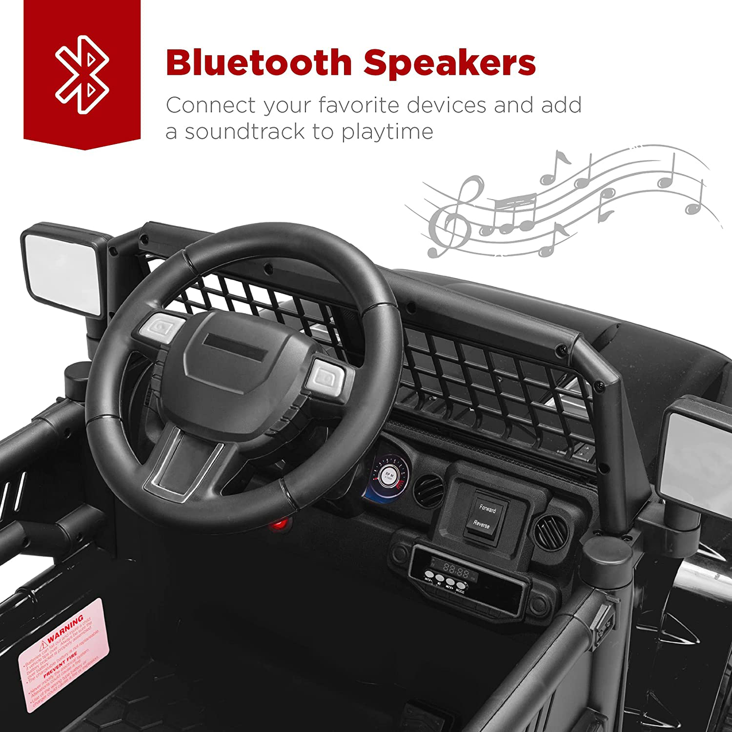 12V Kids Ride On Truck Car with Parent Remote Control - Experience the Thrill of Spring!