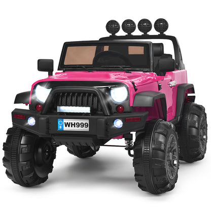 12V Kids Ride on Truck with 2.4GHz Remote Control - Electric Vehicle for Children