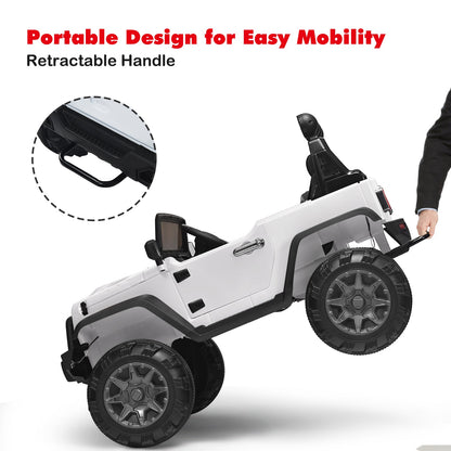 12V Kids Ride on Truck with 2.4GHz Remote Control - Electric Vehicle for Children