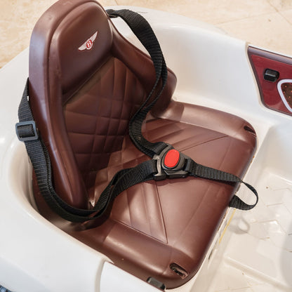 12V Electric Kids Ride-On Car with Remote Control, LED Lights, and MP3 Player - Bentley Style