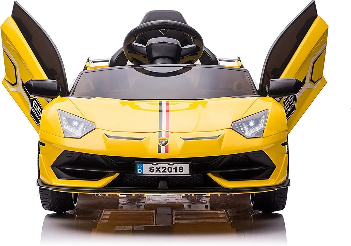 Lamborghini Licensed Electric Ride On Car with Remote Control - The Ultimate Sports Toy for Kids