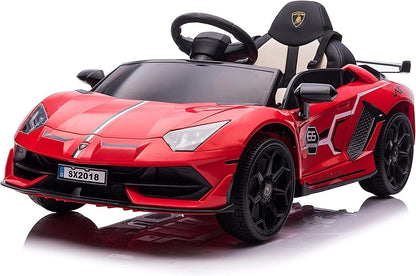 12V Licensed Lamborghini Kids Car Toy with Hydraulic Doors