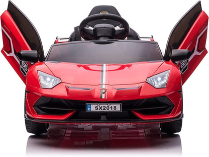 12V Licensed Lamborghini Kids Car Toy with Hydraulic Doors