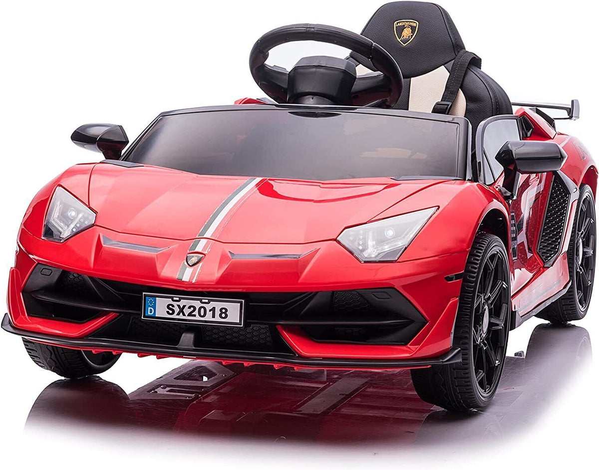 12V Licensed Lamborghini Kids Car Toy with Hydraulic Doors