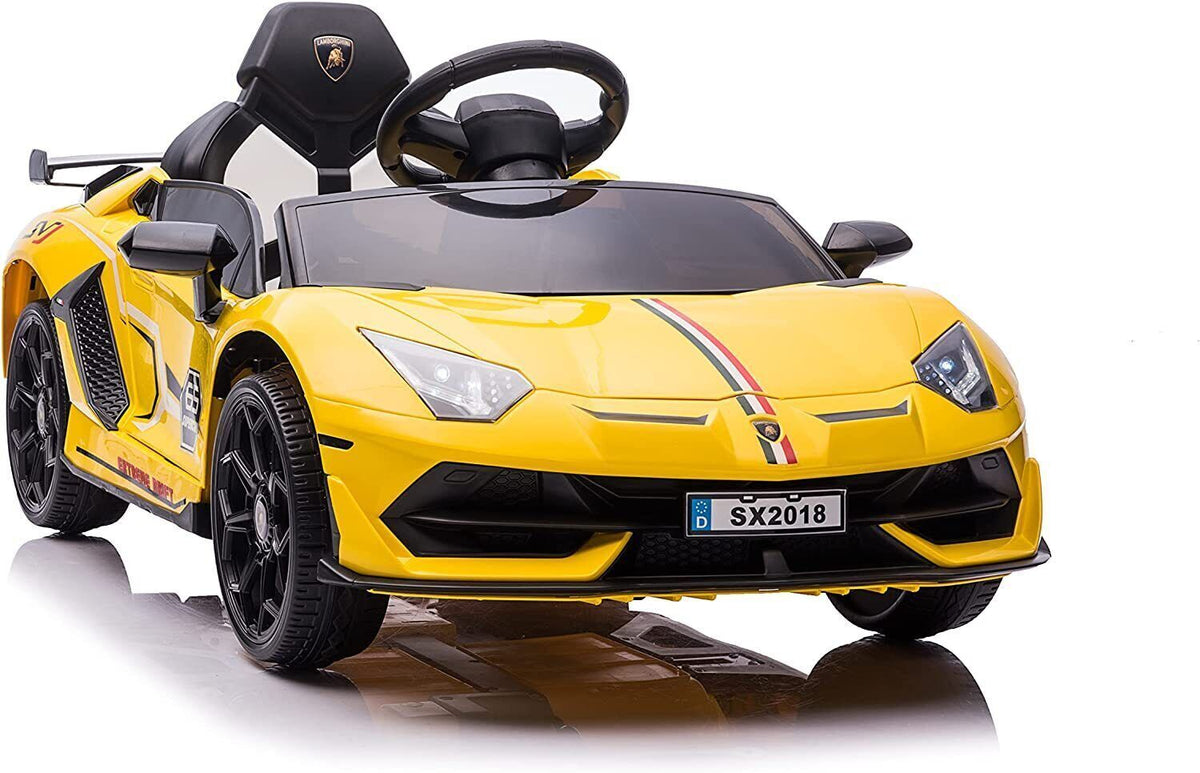 12V Licensed Lamborghini Kids Car Toy with Hydraulic Doors