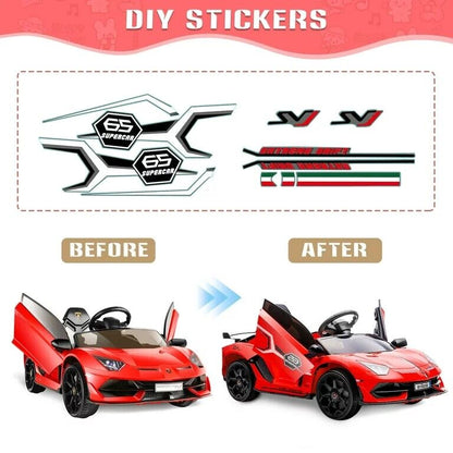 12V Licensed Lamborghini Ride on Car for Kids with Remote Control, MP3, AUX & USB??
