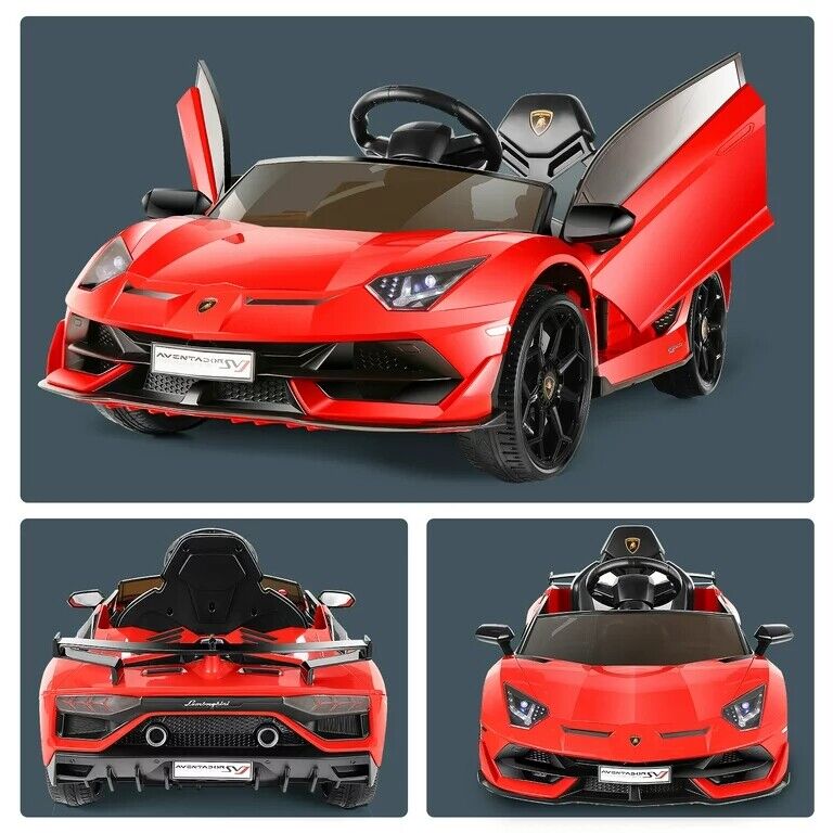 12V Licensed Lamborghini Ride on Car for Kids with Remote Control, MP3, AUX & USB??