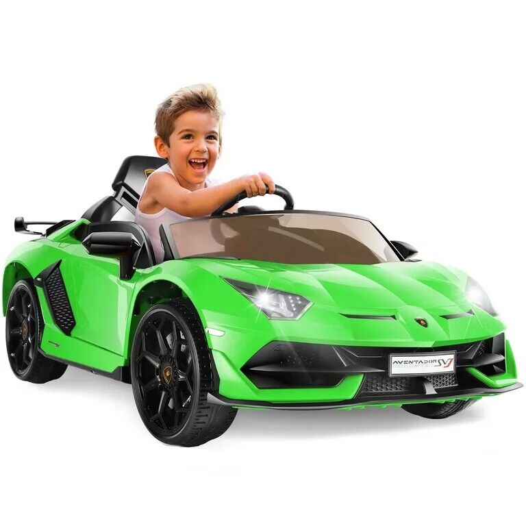 12V Licensed Lamborghini Ride on Car for Kids with Remote Control, MP3, AUX & USB??