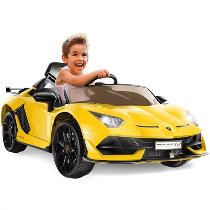 12V Licensed Lamborghini Ride on Car for Kids with Remote Control, MP3, AUX & USB??