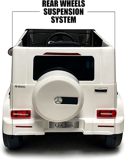 12V Licensed Mercedes Benz G63 Kids Ride On Car with Remote Control and Openable Doors