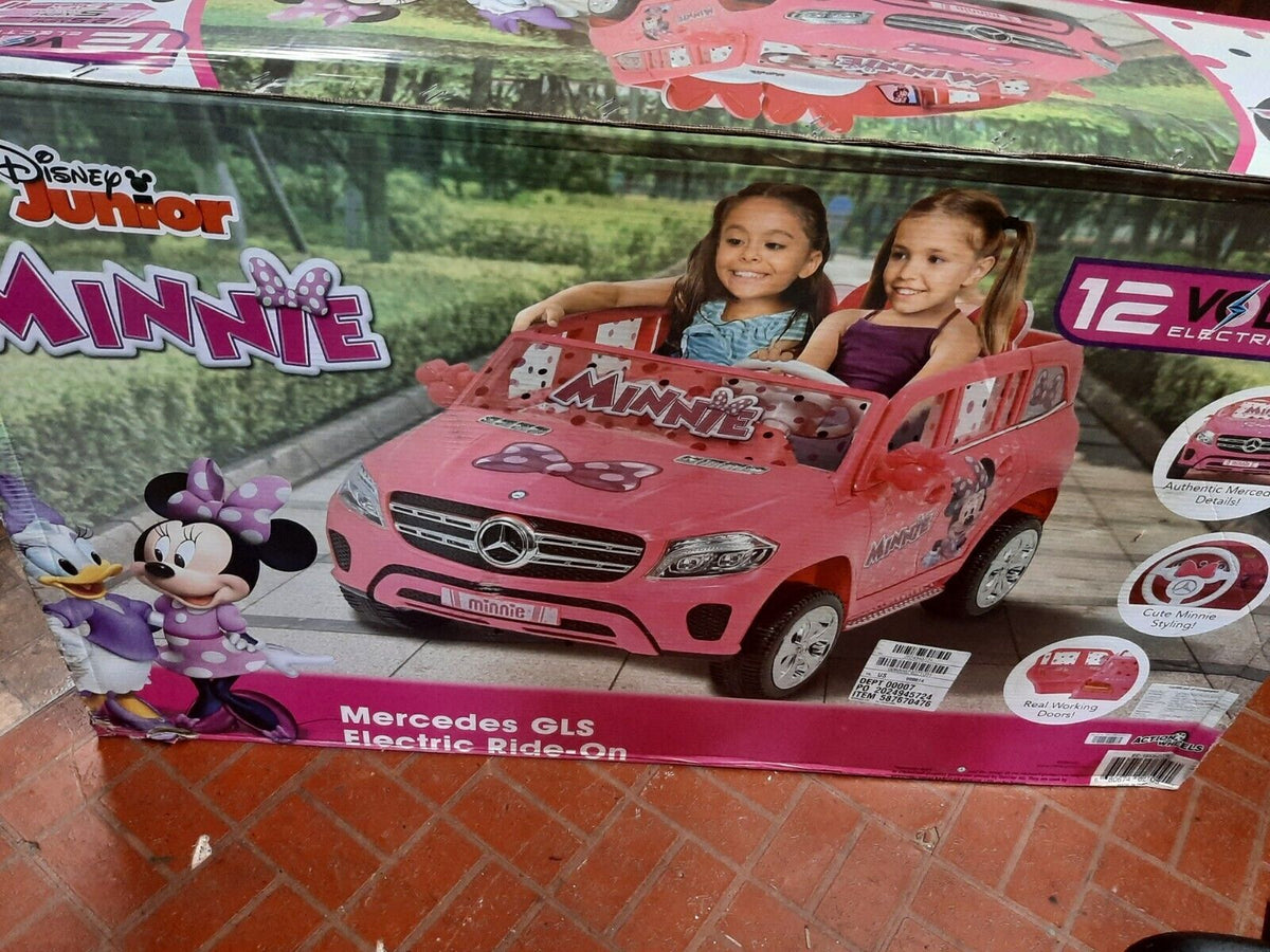 12V Minnie Mouse Mercedes Benz Ride-On Car for Kids