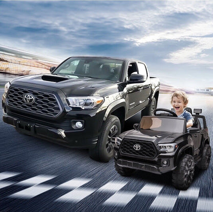 12V Powered Toyota Tacoma Ride-On Car for Boys with Remote Control
