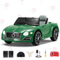 12V Remote Control Bentley Style Electric Ride-On Car with LED Lights for Kids