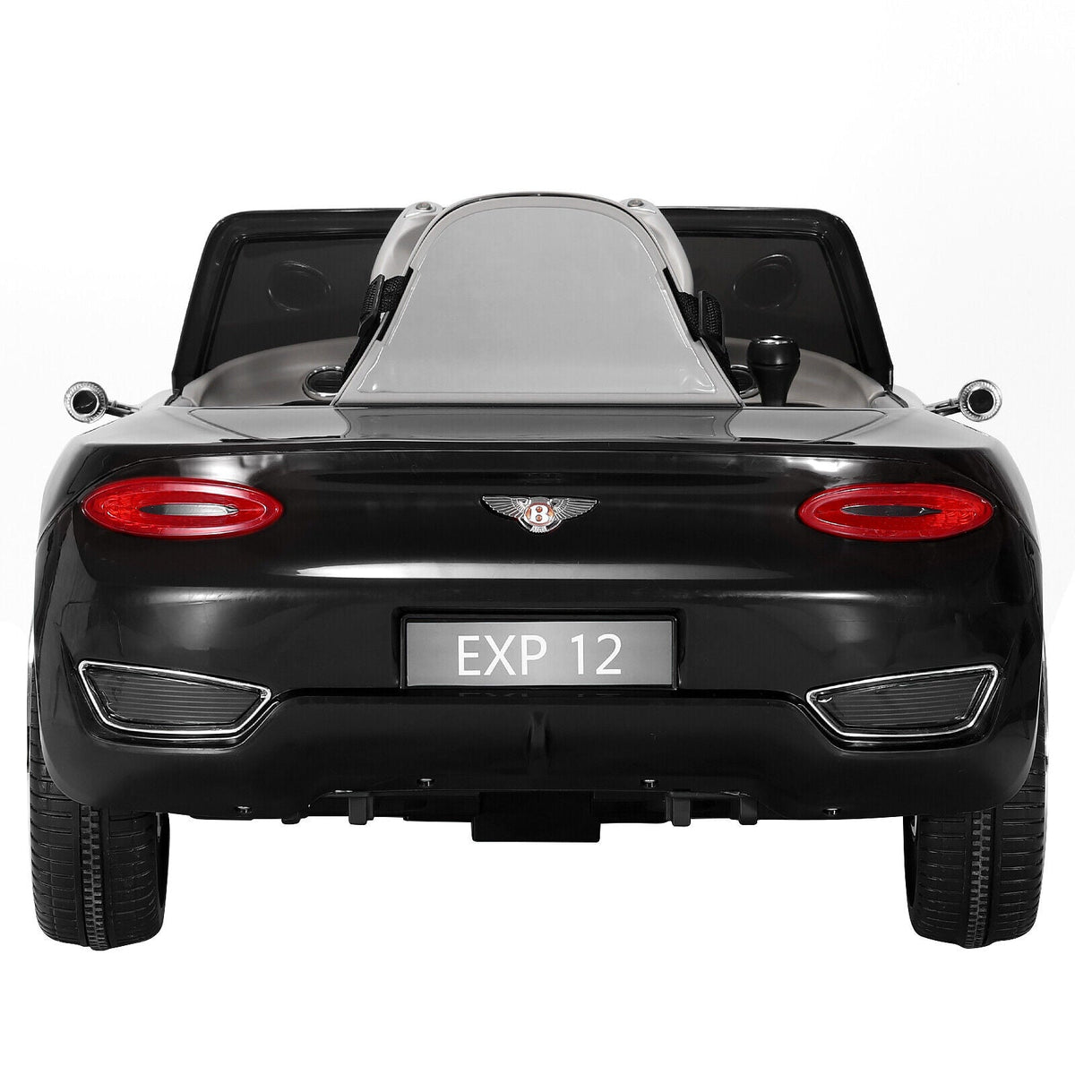 12V Remote Control Bentley Style Electric Ride-On Car with LED Lights for Kids