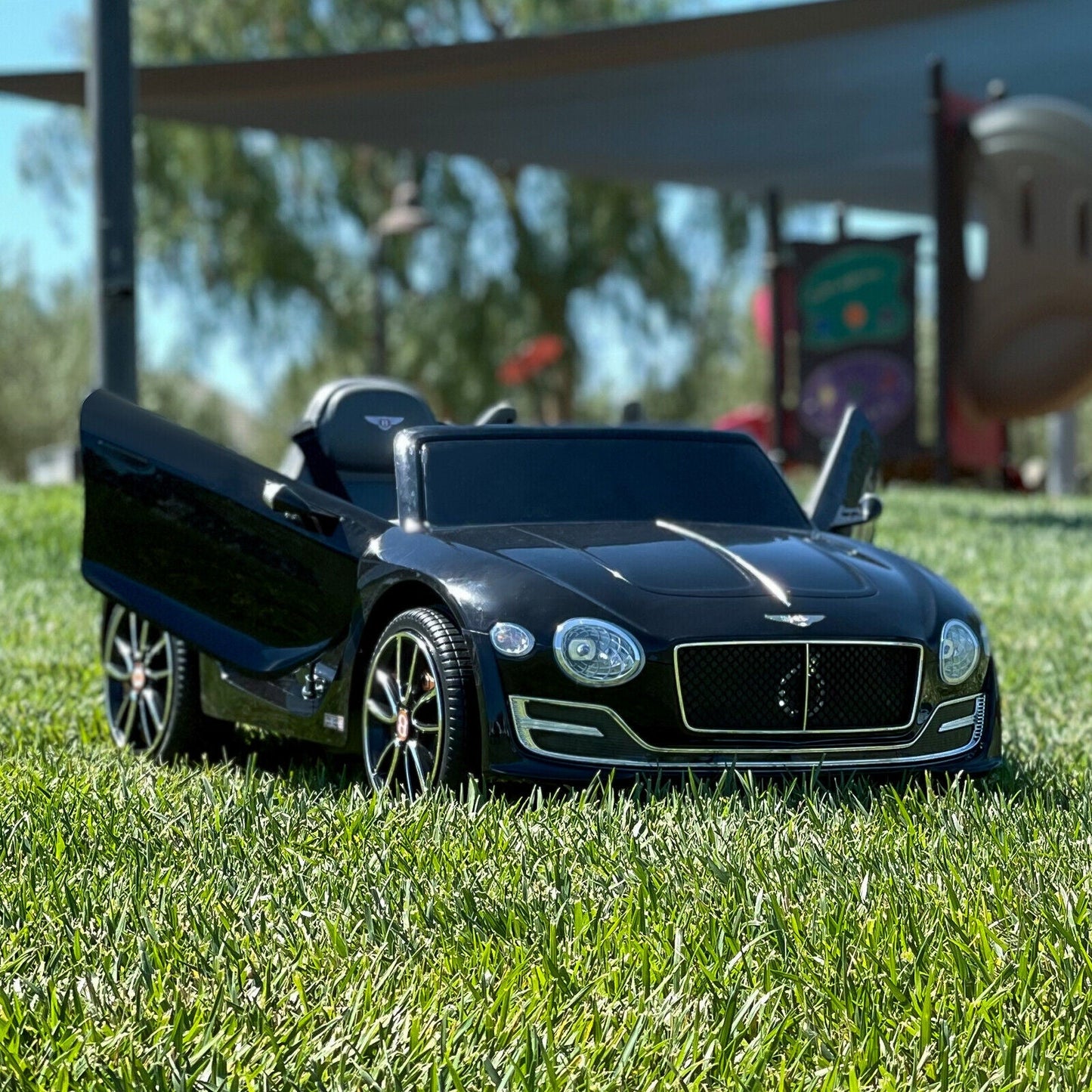 Exp 12 6V Battery Operated Toy Car Ride On with Remote Control - Kids Bentley Style