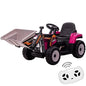 12V Remote Control Excavator Ride-On Toy for Kids - Perfect Christmas Gift!