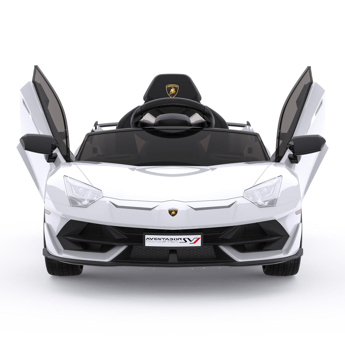 12V Remote Control Ride On Car for Kids with 3 Speeds and Rechargeable 25W Motors