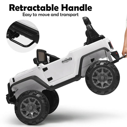 12V White Electric Kids Truck Car with MP3 and Remote Control