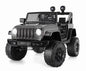 Electric Ride-On Jeep for Kids with Remote Control, 3 Speeds, and LED Lights - 24V/12V