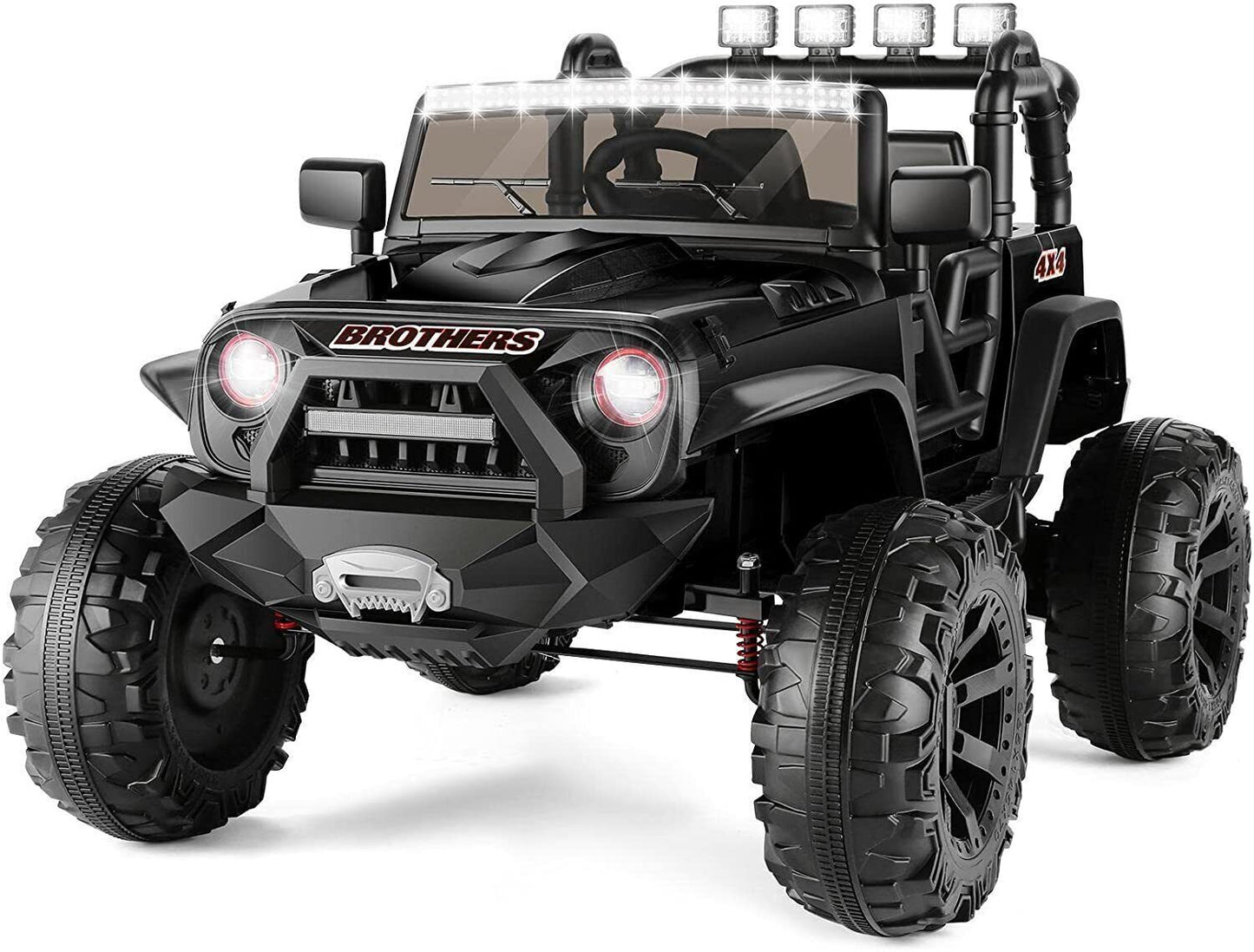 12V/24V Battery Powered Ride-On Truck with Remote Control for Kids