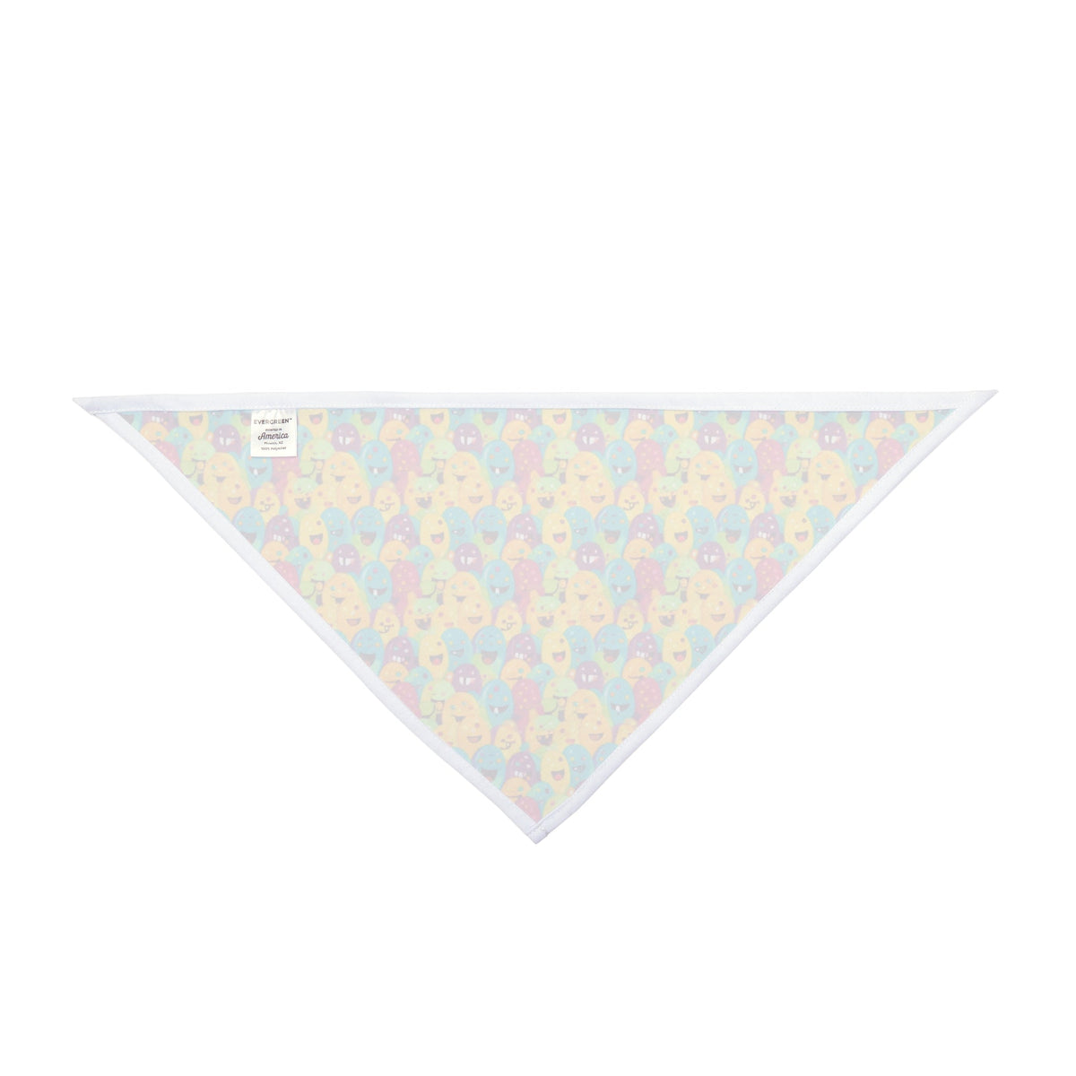 Giggle Crowd of Rainbow Blob Critters - Pet Bandana Pet Zen