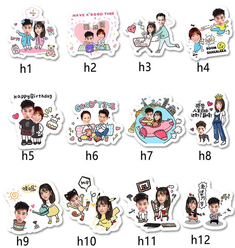 Keychain photo customization