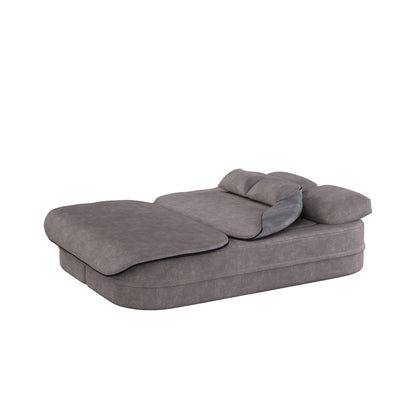 2 In 1 Foldable Sofa Bed With Multi Functional Blanket, Floor Lounge Sofa