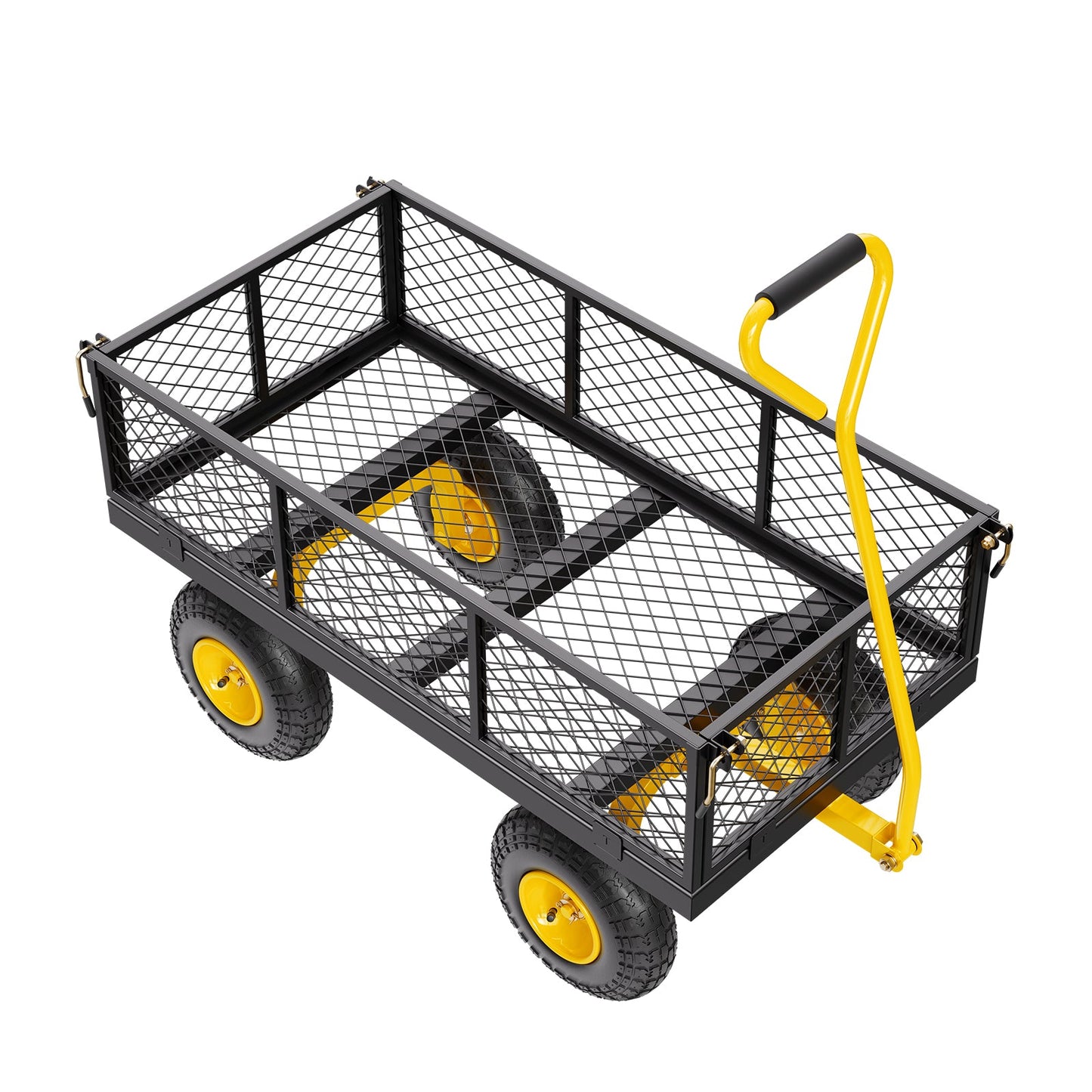 900 Lbs Heavy Duty Steel Garden Cart
