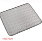 Pet Dog Cat Ice Silk Cold Nest Pad For Cooling In Summer