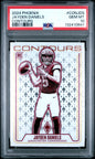 Graded 2024 Panini Phoenix Jayden Daniels #CONJDS Contours Rookie RC Football Card PSA 10 Gem Mint