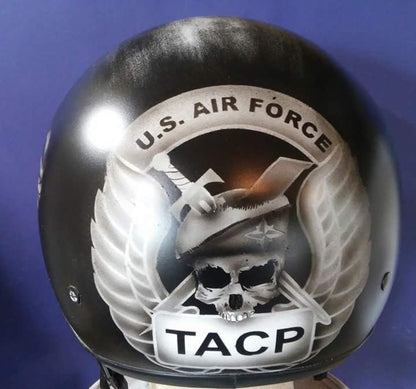 Harley Air Force themed helmet