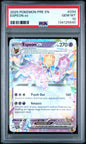 Graded 2025 PKM PRE EN Espeon Ex #034 Prismatic Evolutions Trading Card Game PSA 10 Gem Mint