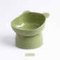 Oblique High Foot Neck Protection Anti-tumble Cat Pet Bowl