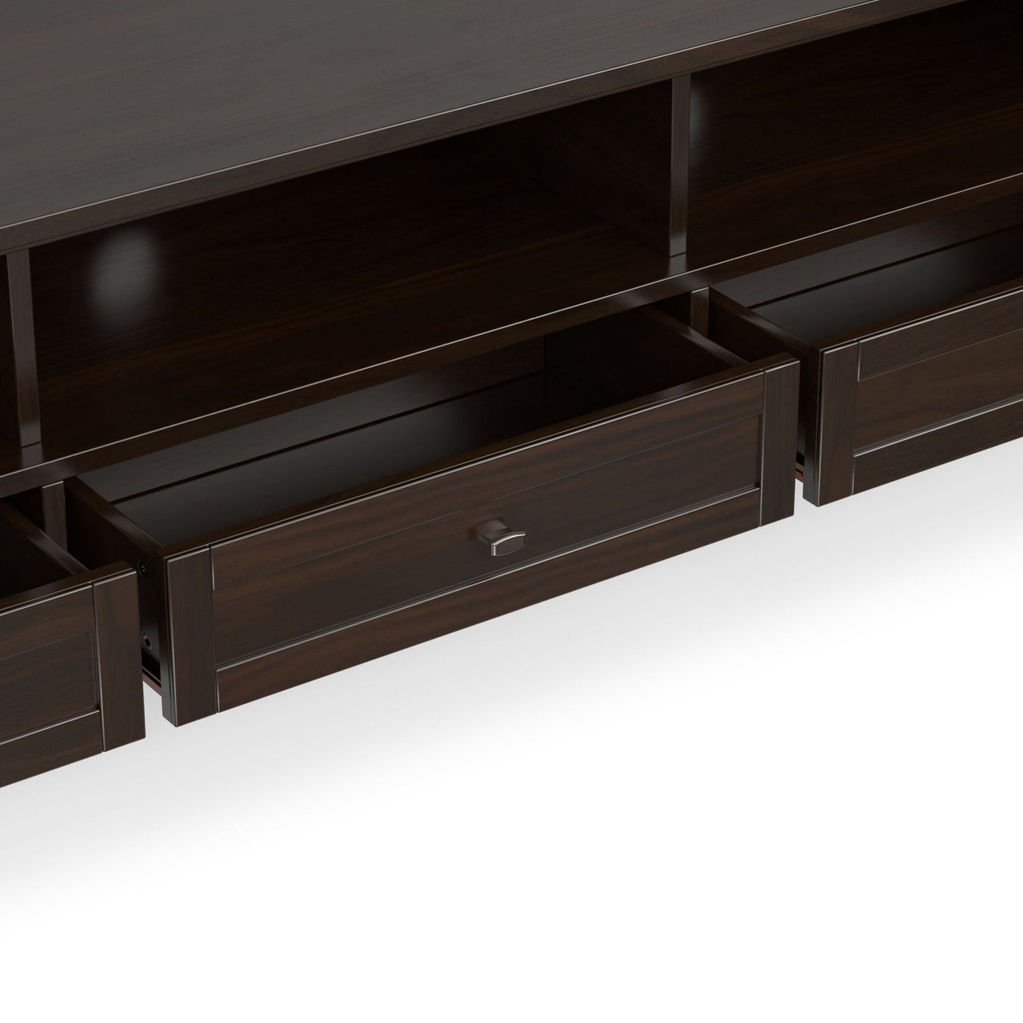 Warm Shaker - Handcrafted Low TV Media Stand