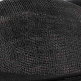 Fan-shaped Handcrafted Linen Headpiece
